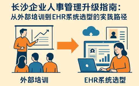 长沙企业人事管理升级指南：从外部培训到EHR系统选型的实践路径