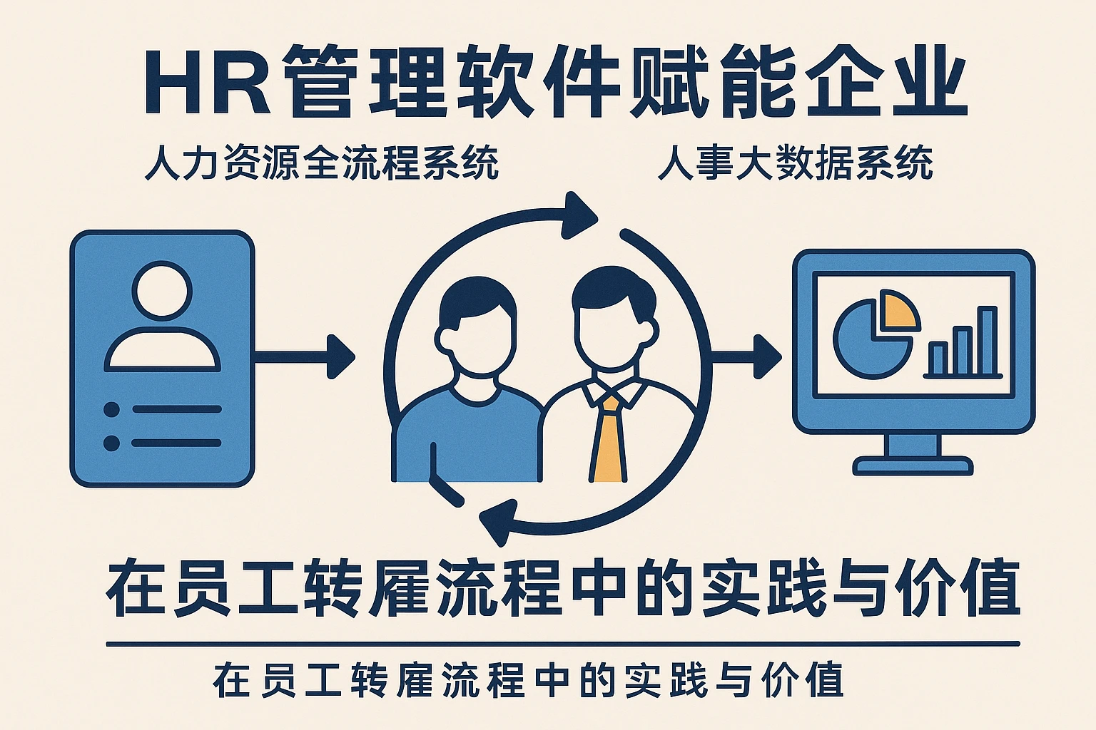HR管理软件赋能企业：人力资源全流程系统与人事大数据系统在员工转雇流程中的实践与价值