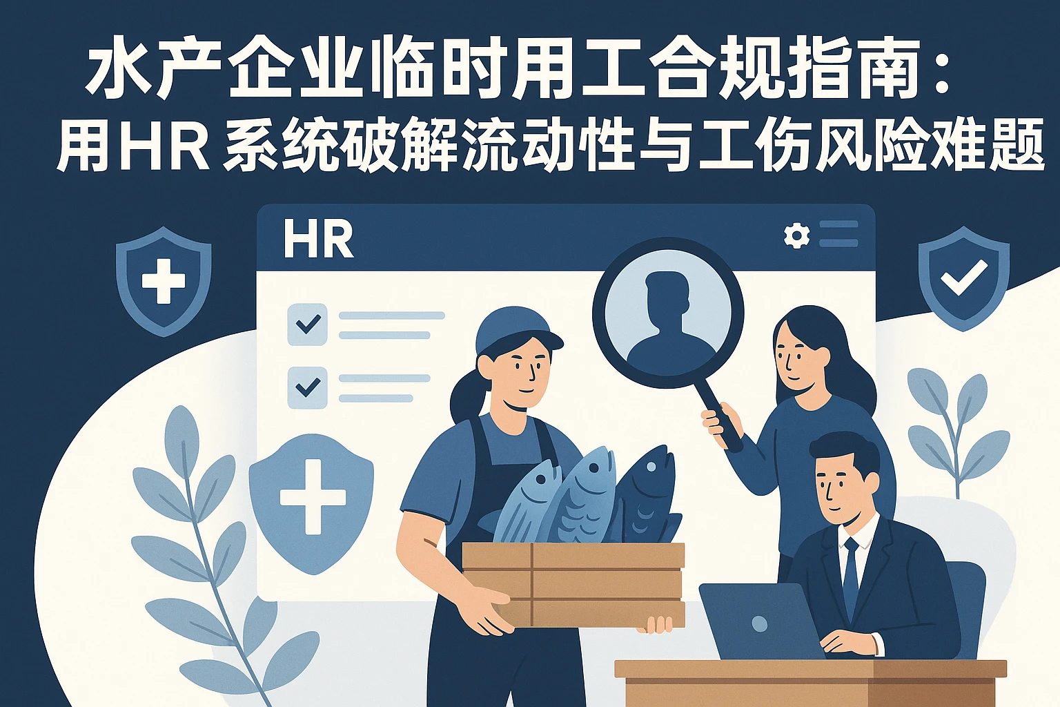 水产企业临时用工合规指南：用HR系统破解流动性与工伤风险难题