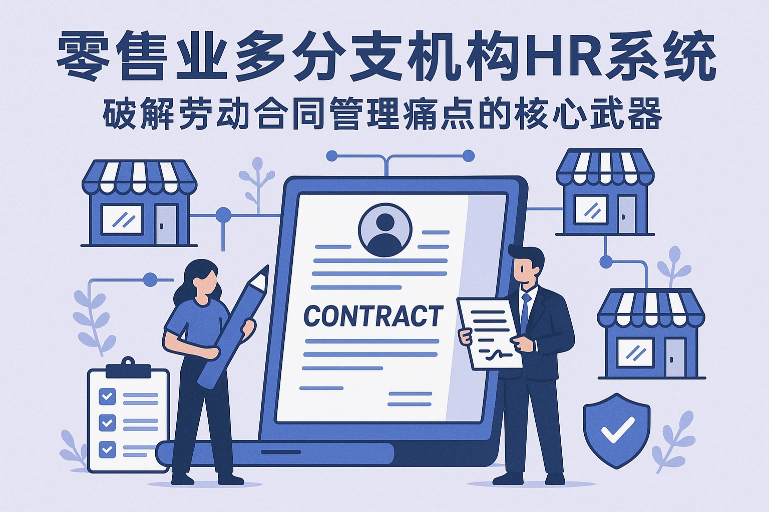 零售业多分支机构HR系统：破解劳动合同管理痛点的核心武器