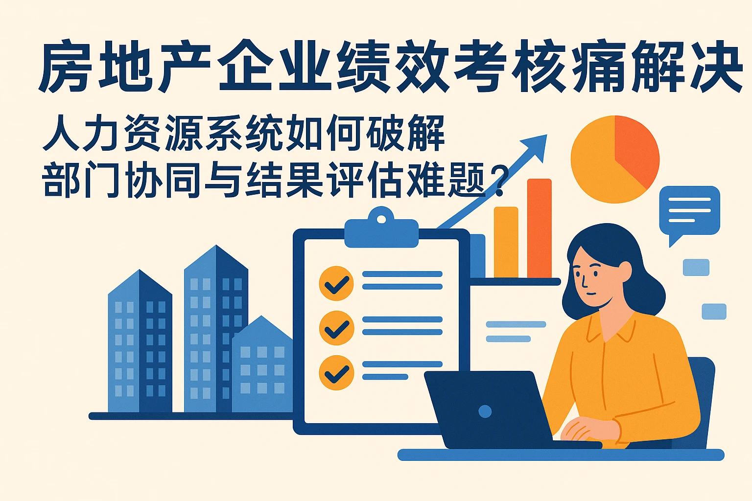 房地产企业绩效考核痛点解决：人力资源系统如何破解部门协同与结果评估难题？