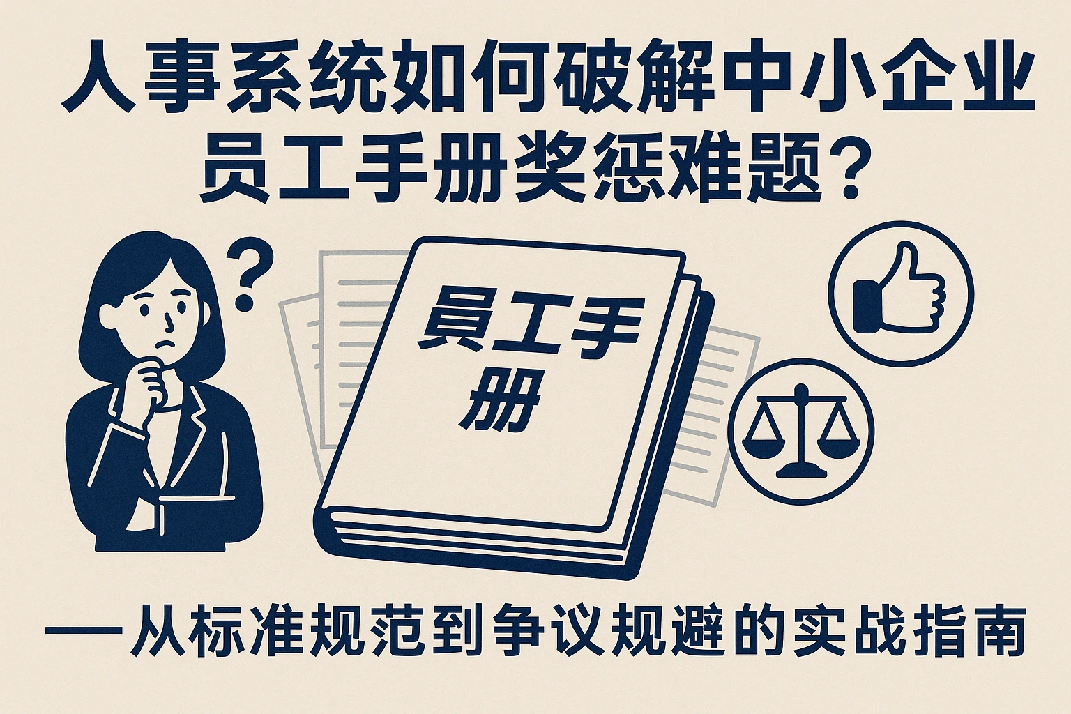 人事系统如何破解中小企业员工手册奖惩难题？——从标准规范到争议规避的实战指南