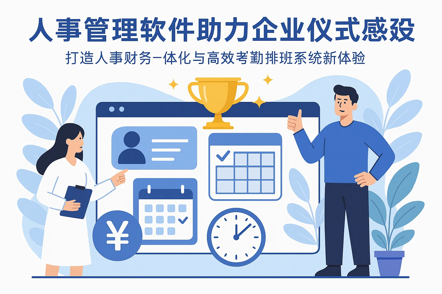 人事管理软件助力企业仪式感建设——打造人事财务一体化与高效考勤排班系统的新体验