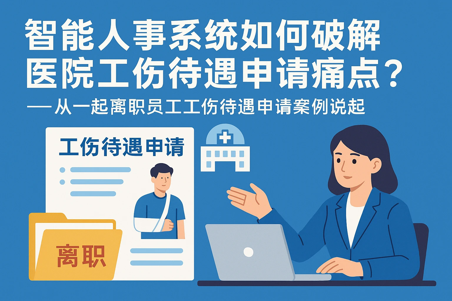 智能人事系统如何破解医院工伤待遇申请痛点？——从一起离职员工工伤待遇申请案例说起