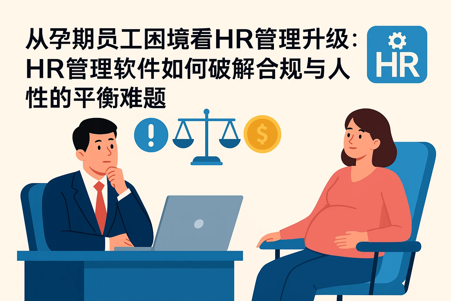 从孕期员工困境看HR管理升级：HR管理软件如何破解合规与人性的平衡难题