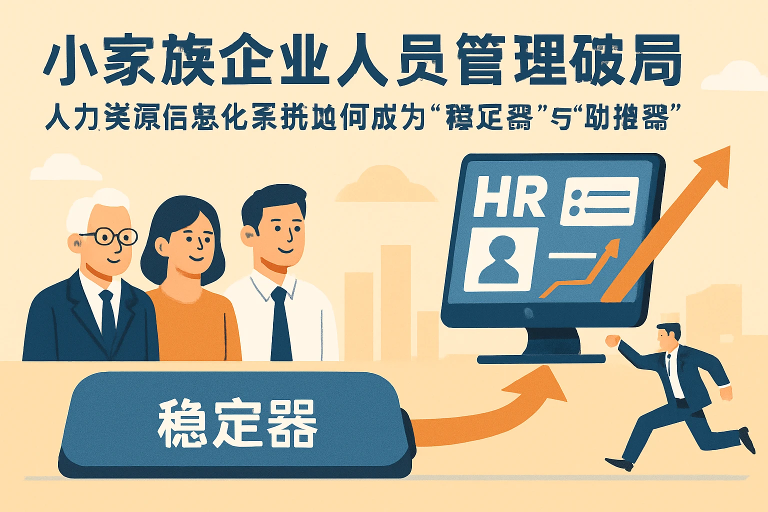 小家族企业人员管理破局：人力资源信息化系统如何成为“稳定器”与“助推器”