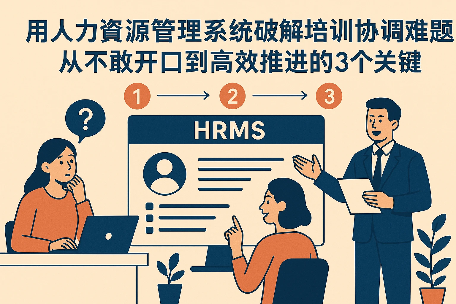 用人力资源管理系统破解培训协调难题：从不敢开口到高效推进的3个关键