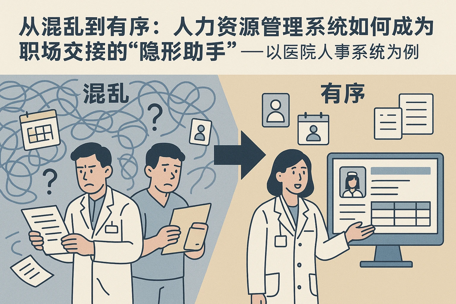 从混乱到有序：人力资源管理系统如何成为职场交接的“隐形助手”——以医院人事系统为例
