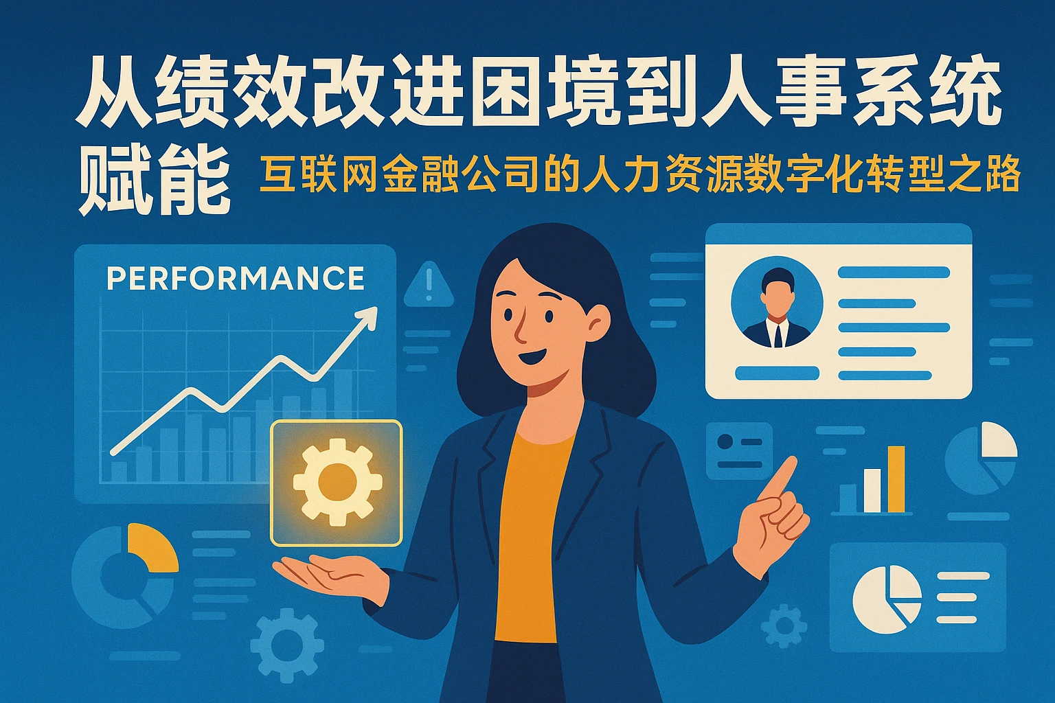 从绩效改进困境到人事系统赋能：互联网金融公司的人力资源数字化转型之路