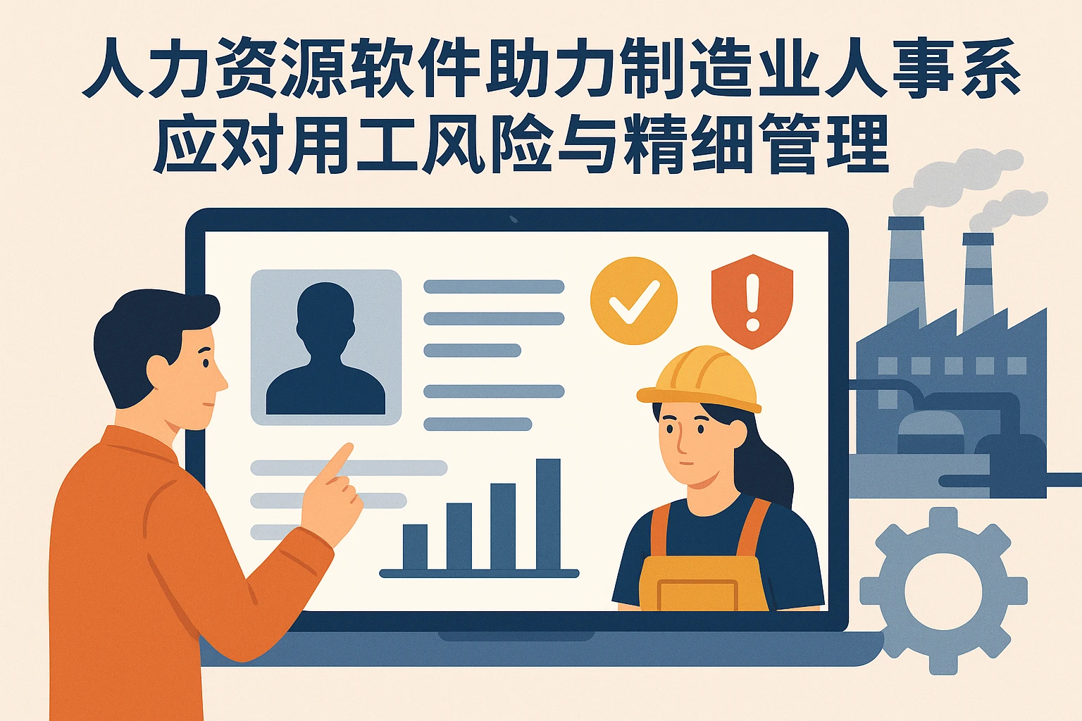 人力资源软件助力制造业人事系统应对用工风险与精细管理