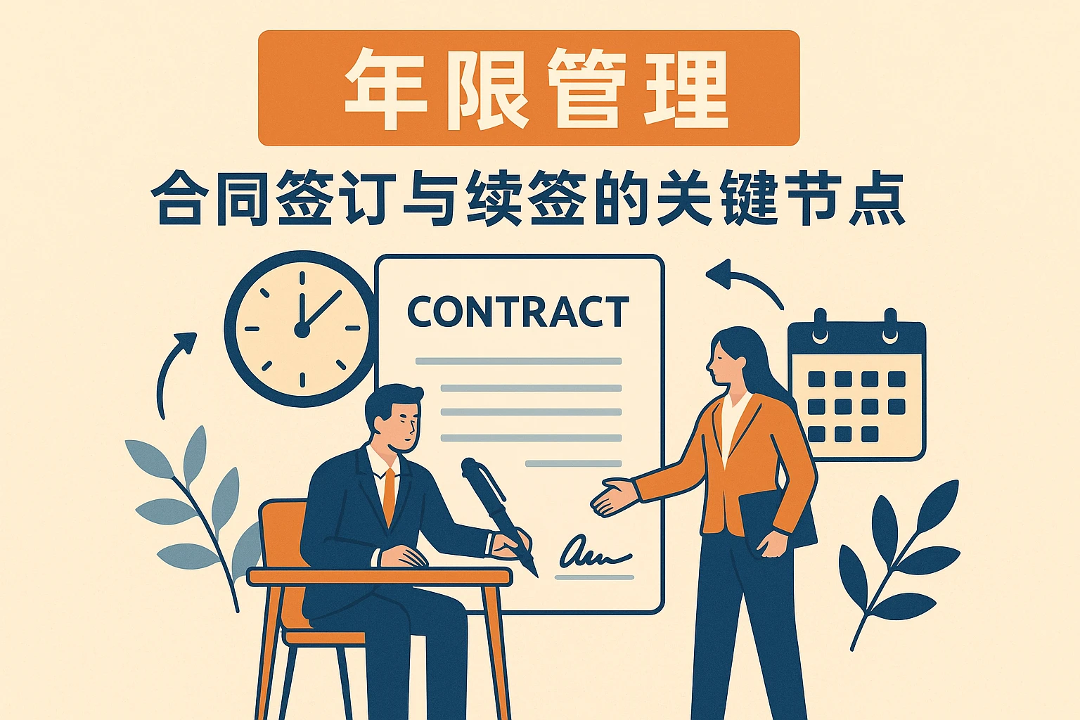 年限管理：合同签订与续签的关键节点