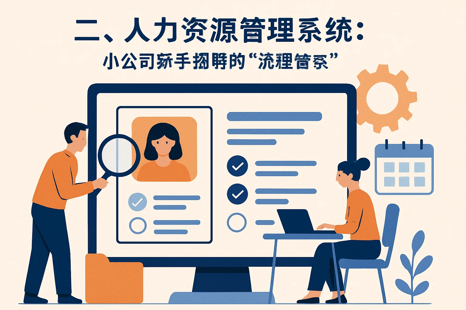 二、人力资源管理系统：小公司新手招聘的“流程管家”