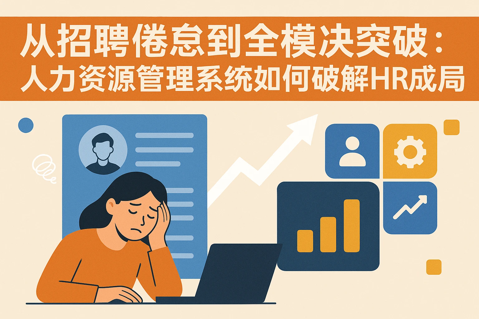 从招聘倦怠到全模块突破：人力资源管理系统如何破解HR成长困局？