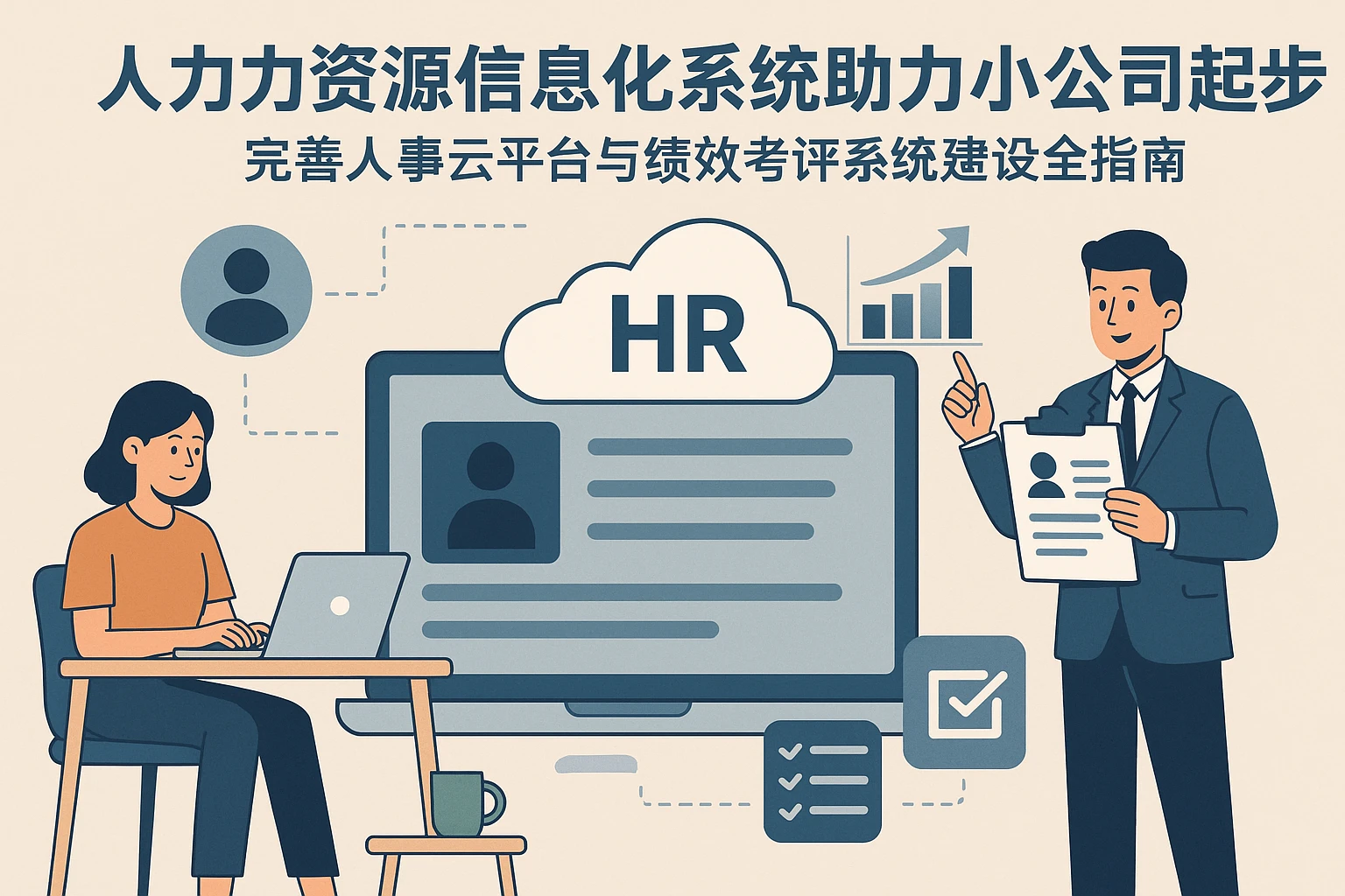 人力资源信息化系统助力小公司起步：完善人事云平台与绩效考评系统建设全指南