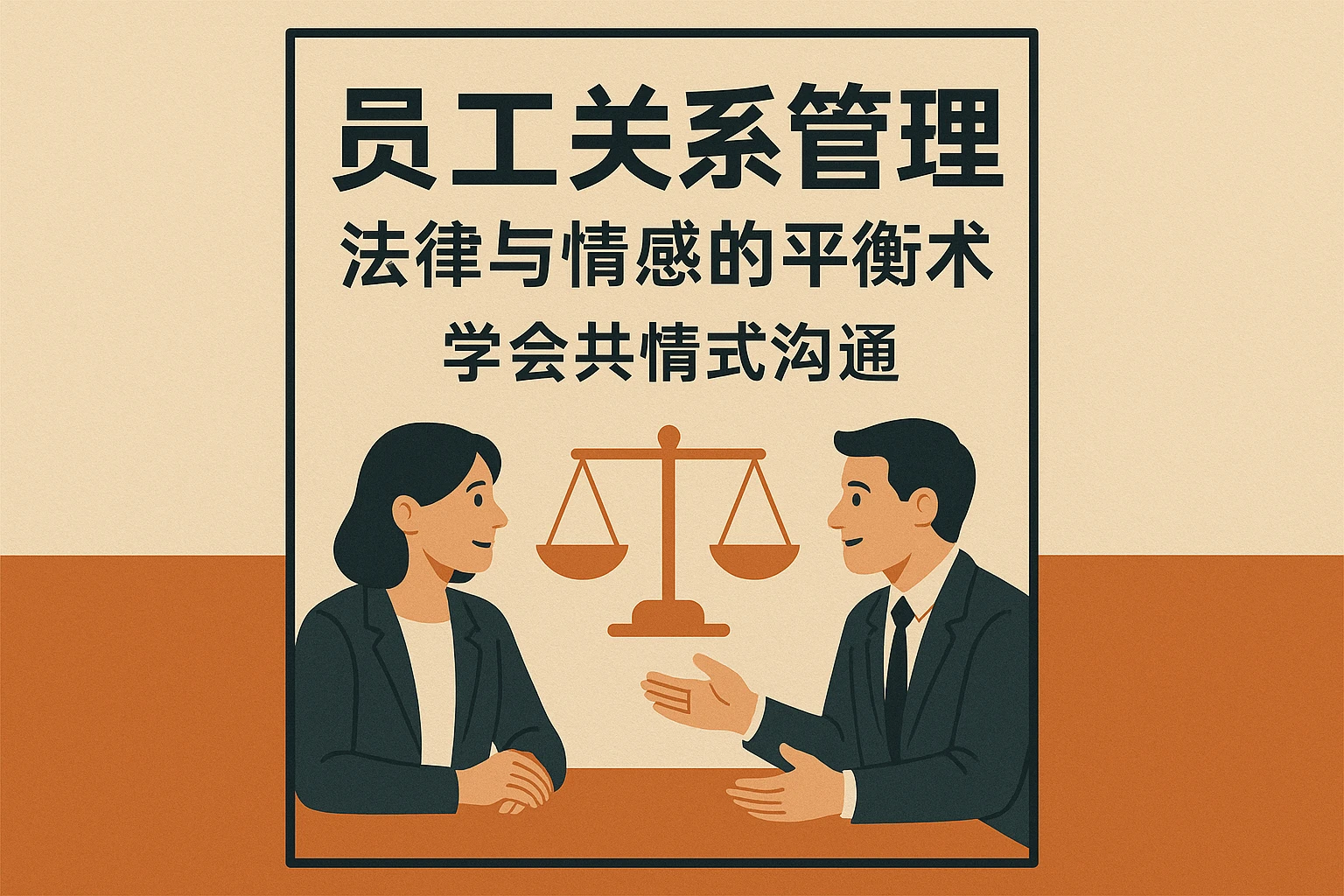 2. 《员工关系管理：法律与情感的平衡术》：学会共情式沟通