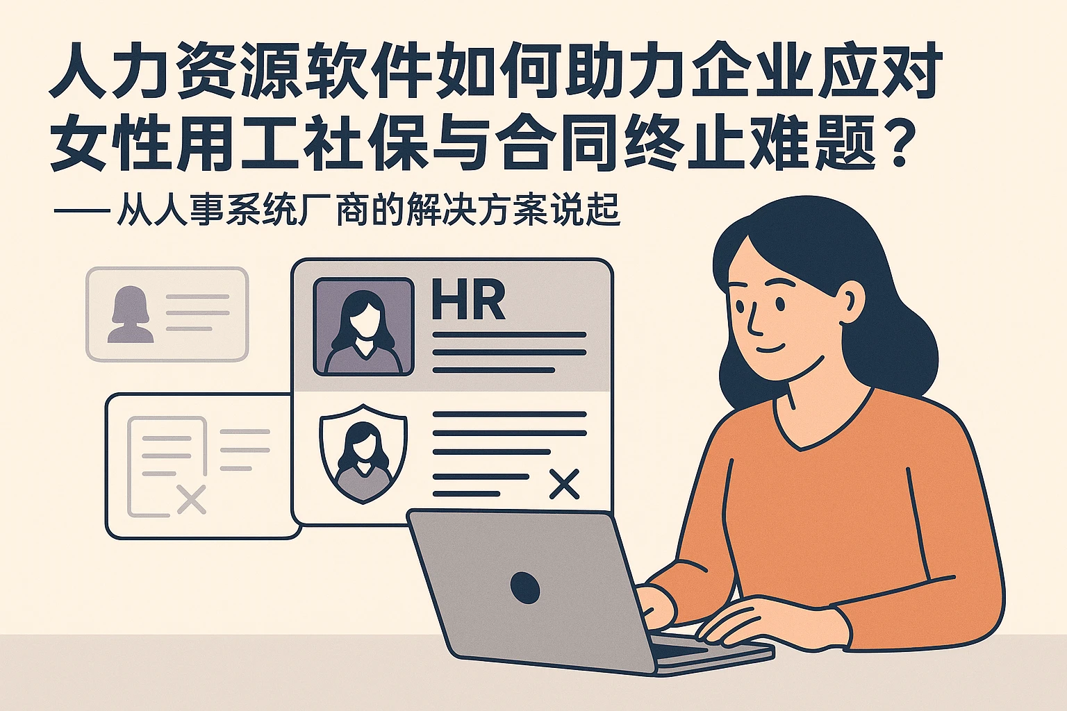 人力资源软件如何助力企业应对女性用工社保与合同终止难题？——从人事系统厂商的解决方案说起