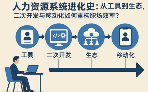 人力资源系统进化史：从工具到生态，二次开发与移动化如何重构职场效率？