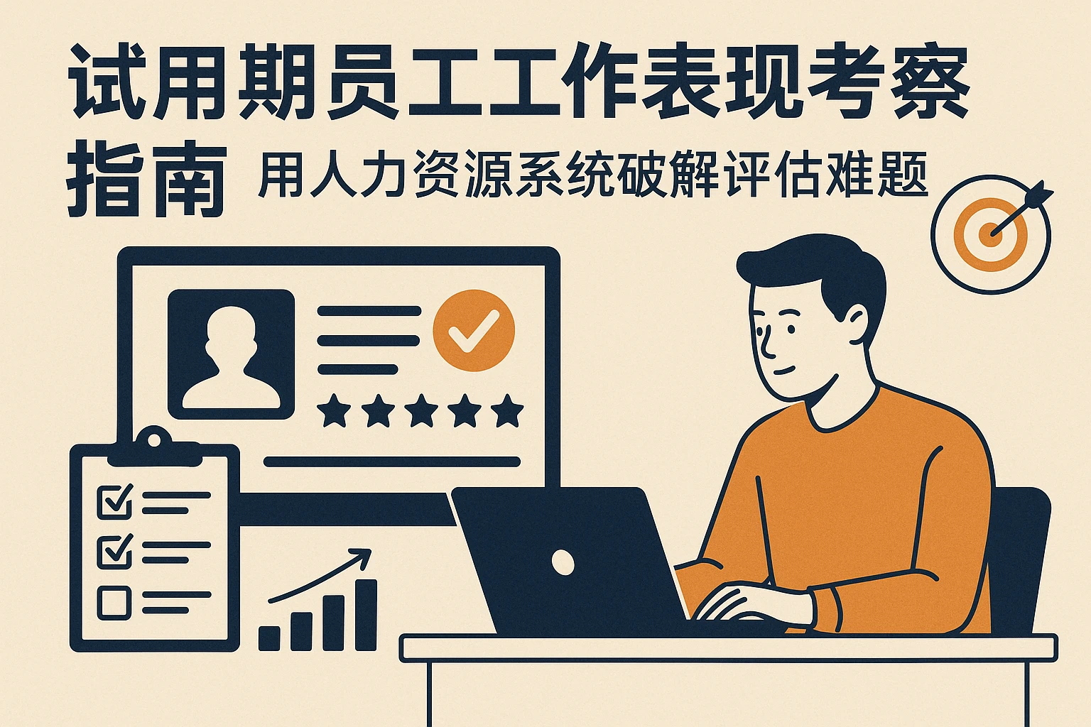 试用期员工工作表现考察指南：用人力资源系统破解评估难题