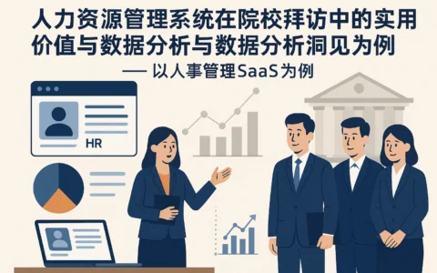 人力资源管理系统在院校拜访中的实用价值与数据分析洞见——以人事管理SaaS为例