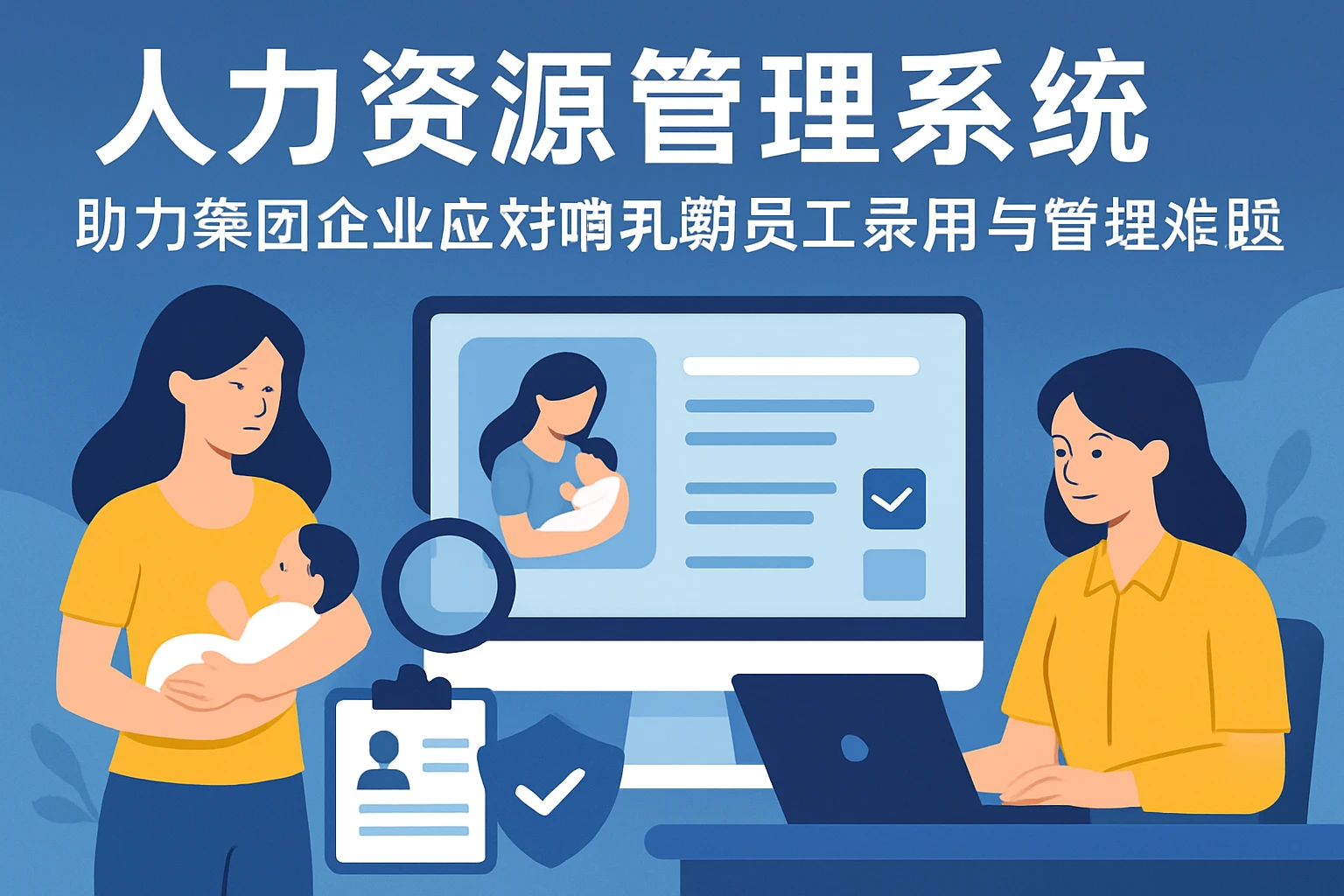 人力资源管理系统助力集团企业应对哺乳期员工录用与管理难题