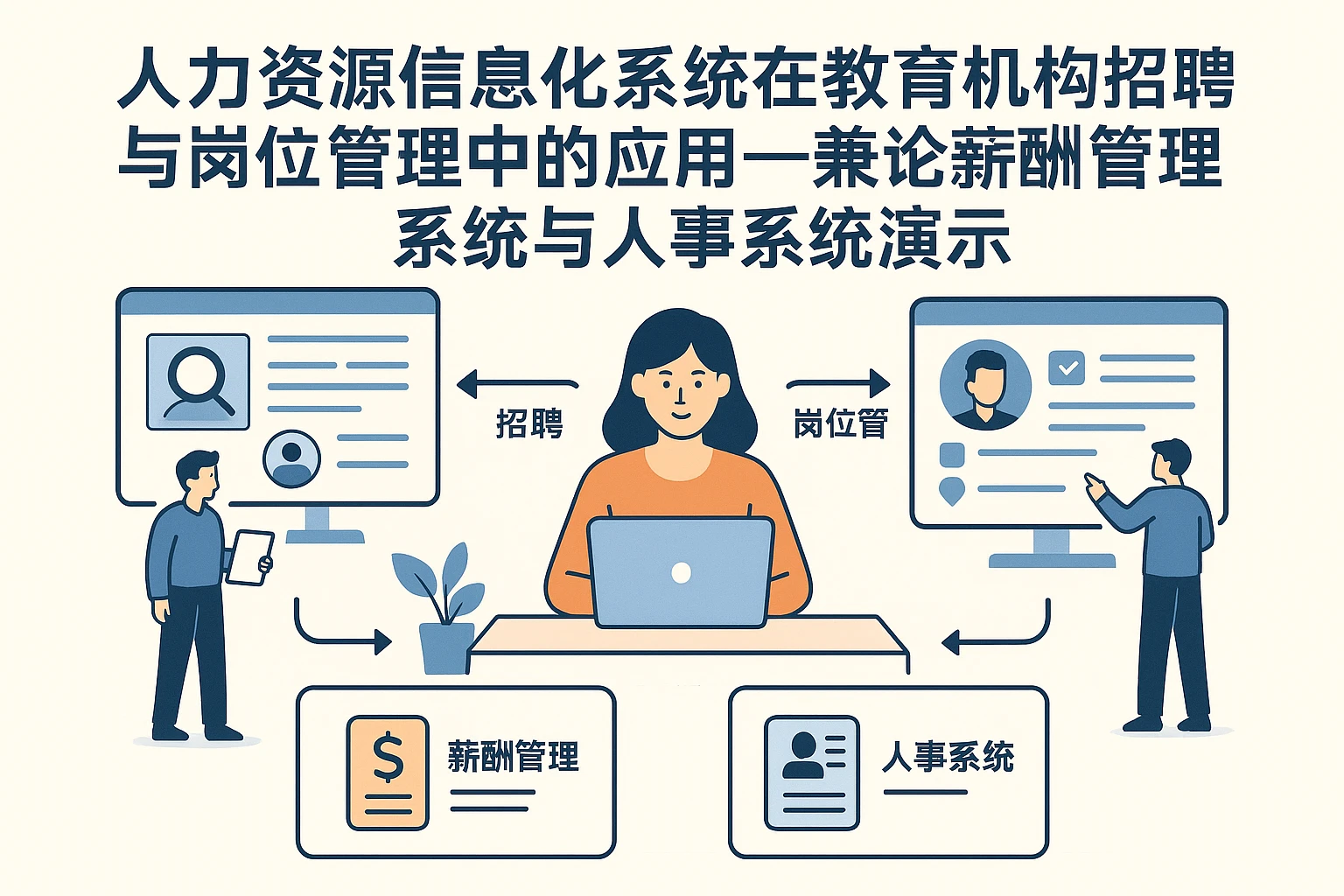 人力资源信息化系统在教育机构招聘与岗位管理中的应用——兼论薪酬管理系统与人事系统演示