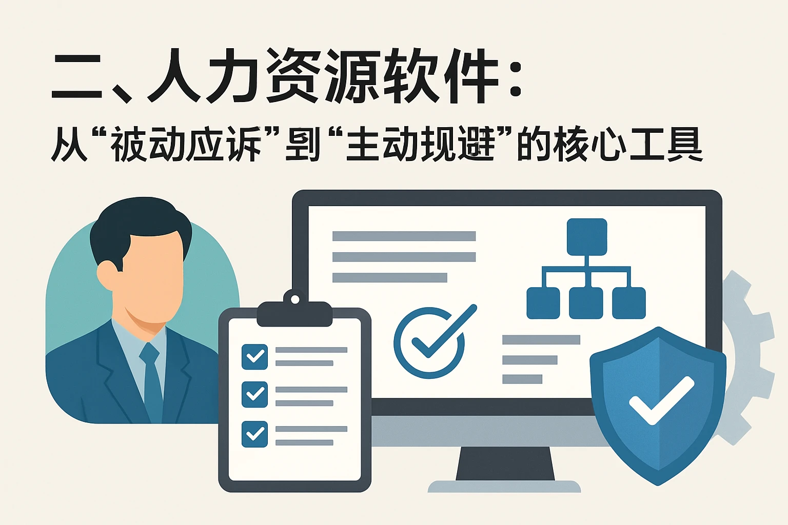 二、人力资源软件：从“被动应诉”到“主动规避”的核心工具