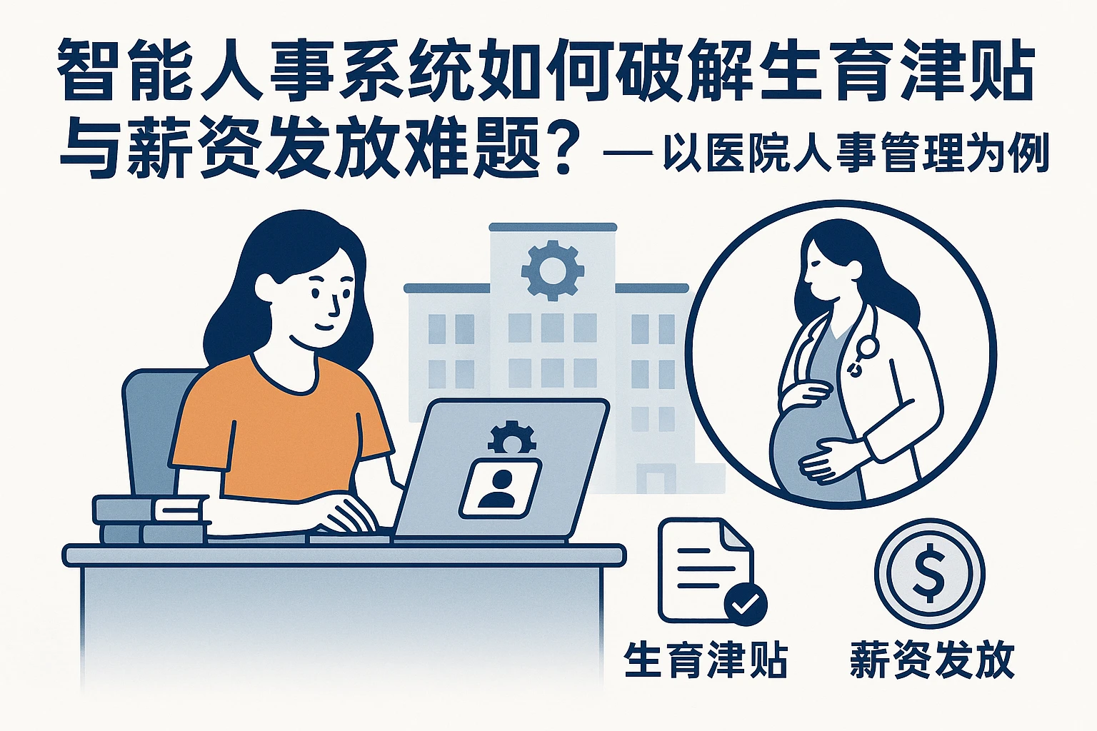 智能人事系统如何破解生育津贴与薪资发放难题？——以医院人事管理为例