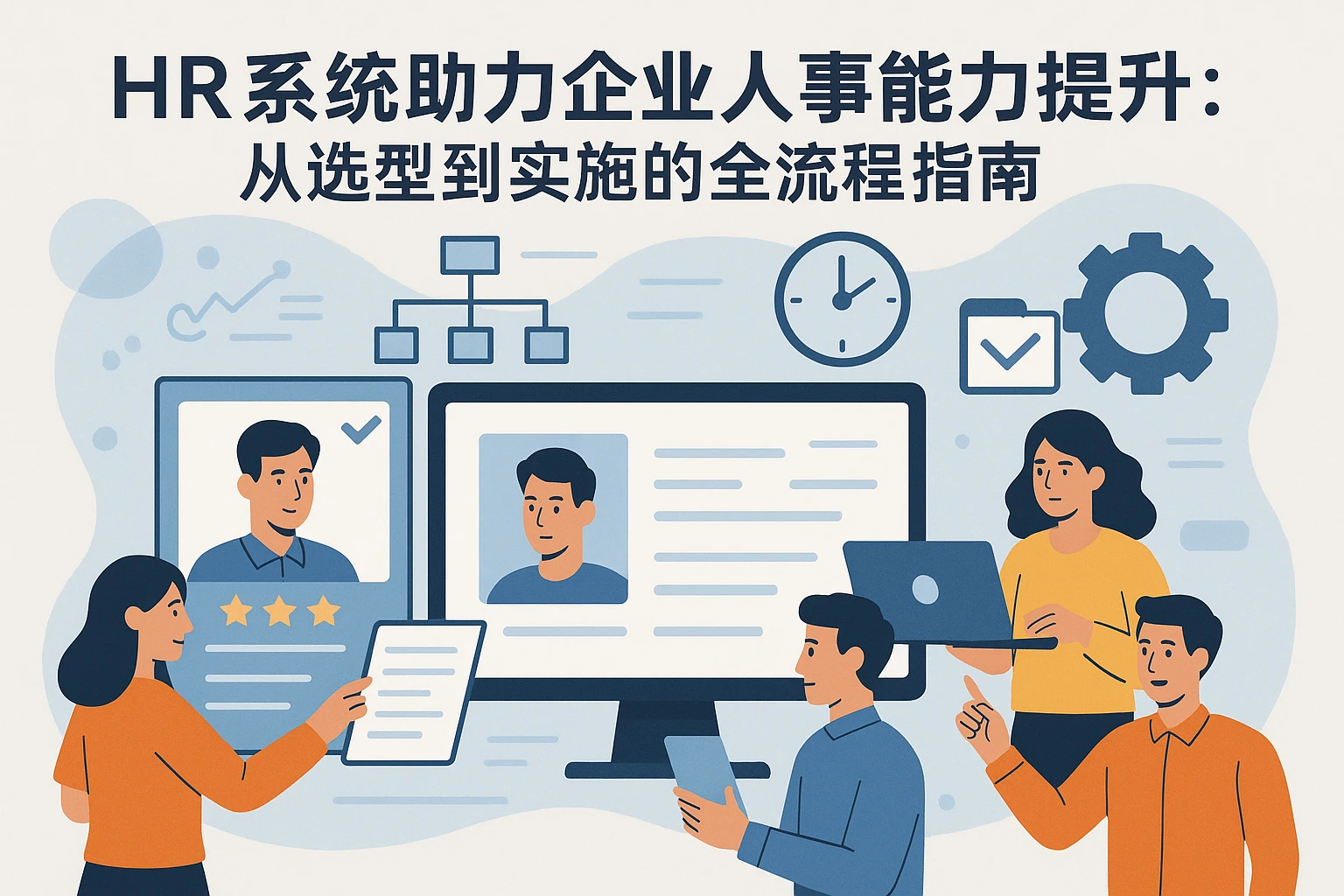 HR系统助力企业人事能力提升：从选型到实施的全流程指南