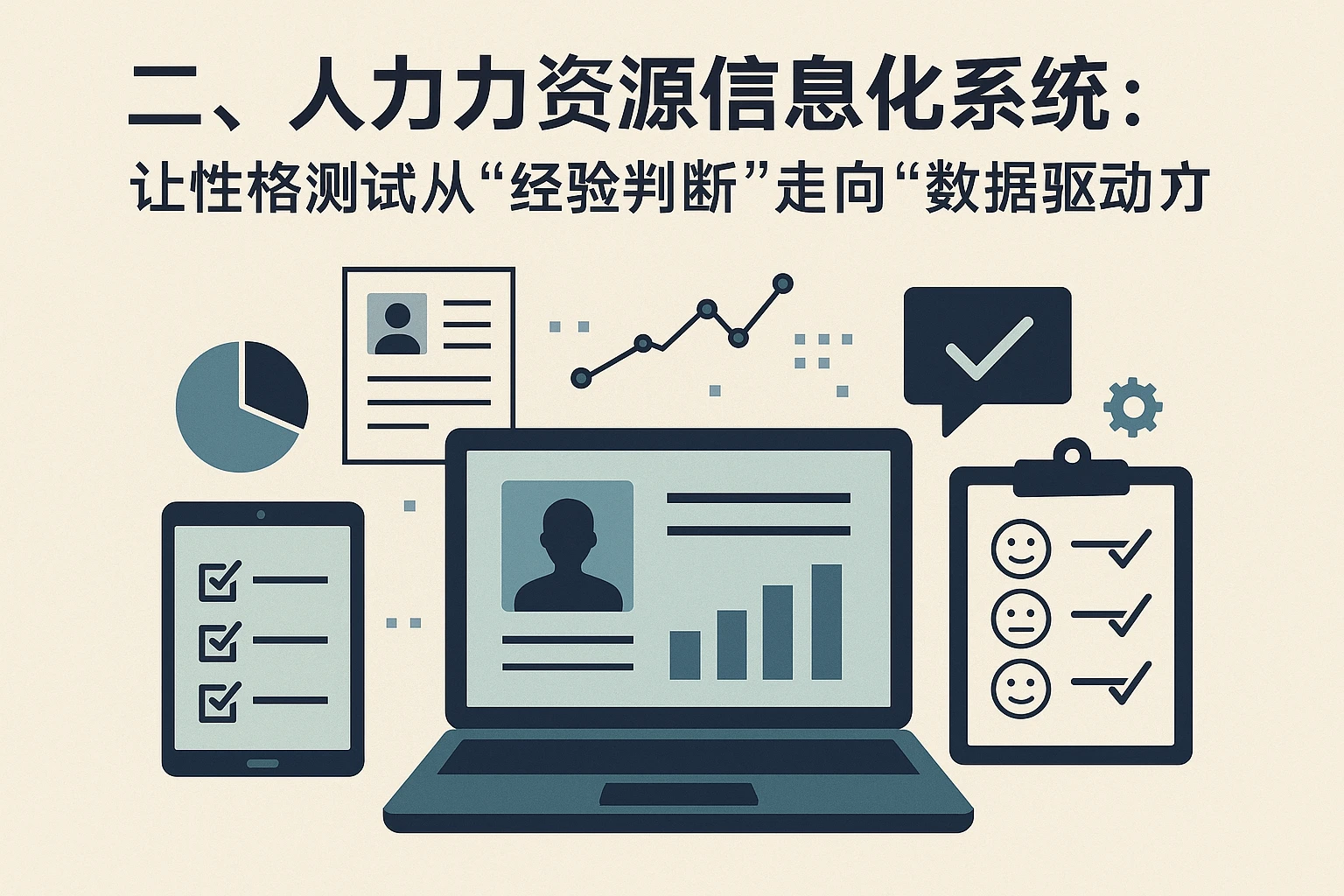 二、人力资源信息化系统：让性格测试从“经验判断”走向“数据驱动”