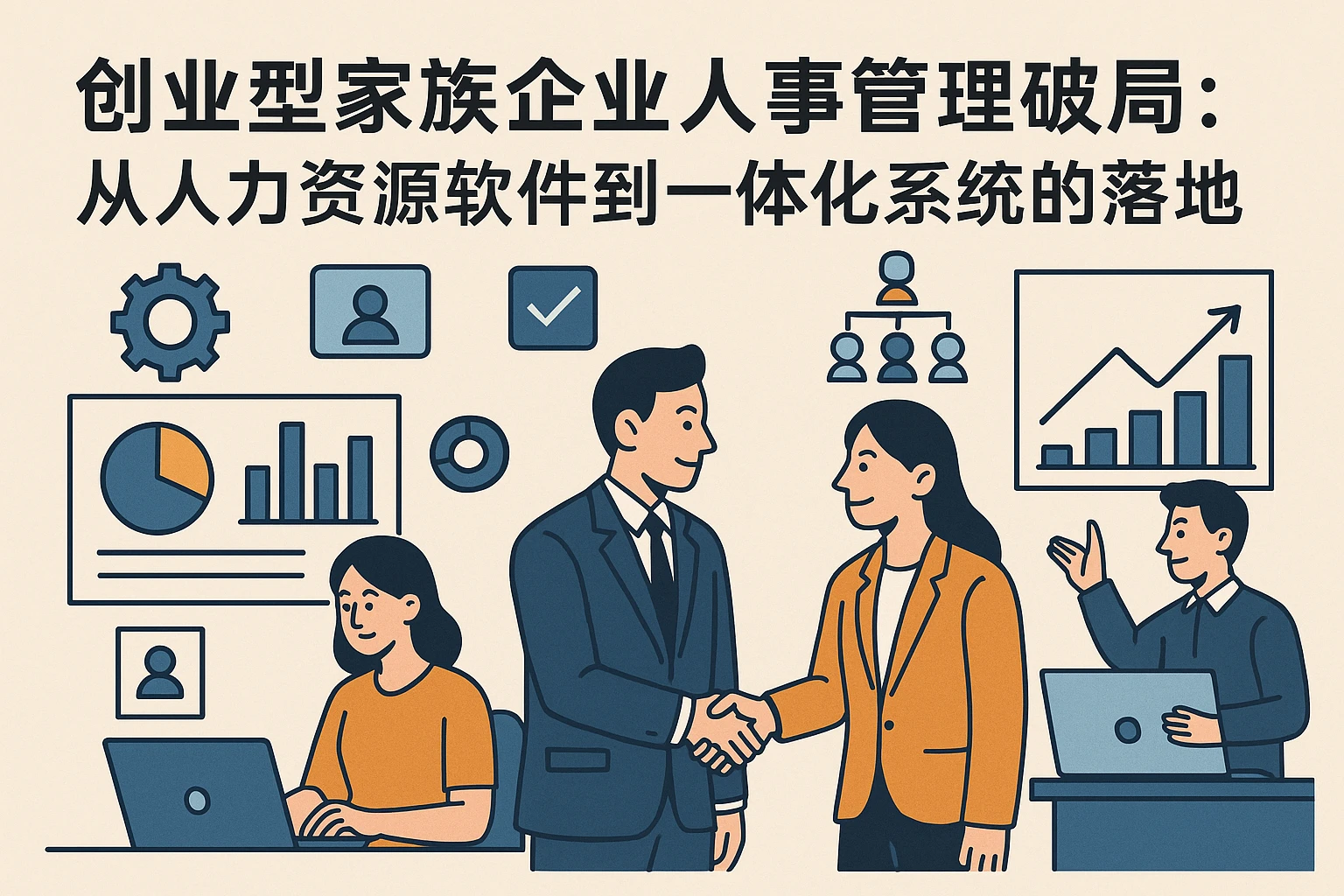 创业型家族企业人事管理破局：从人力资源软件到一体化系统的落地路径