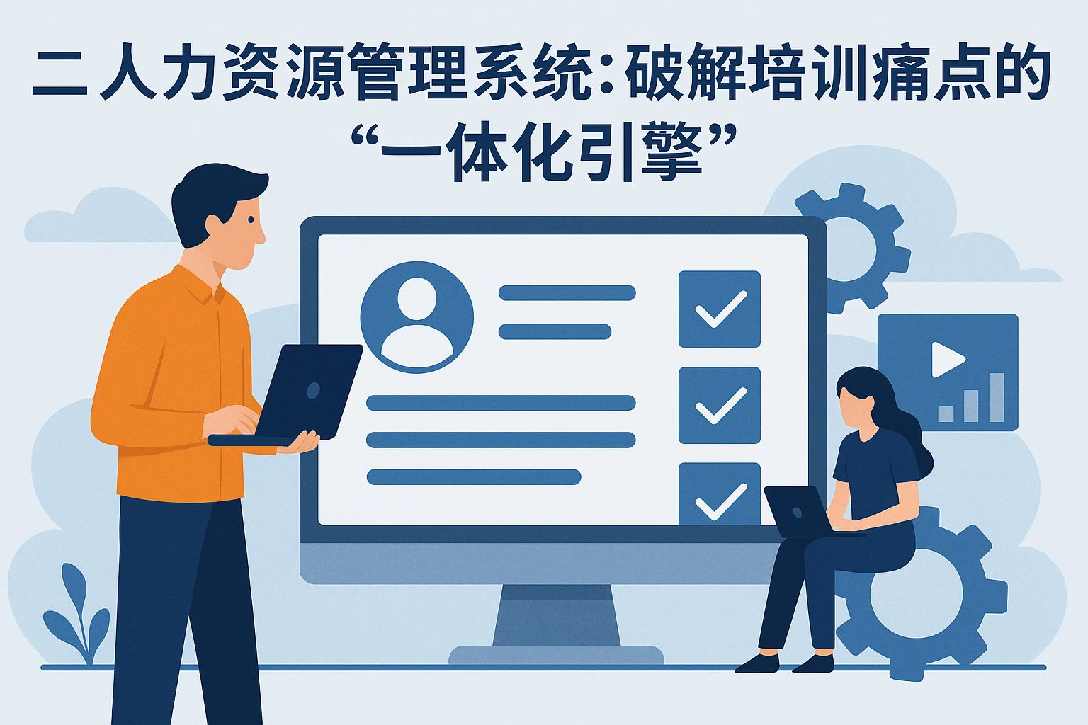 二、人力资源管理系统：破解培训痛点的“一体化引擎”