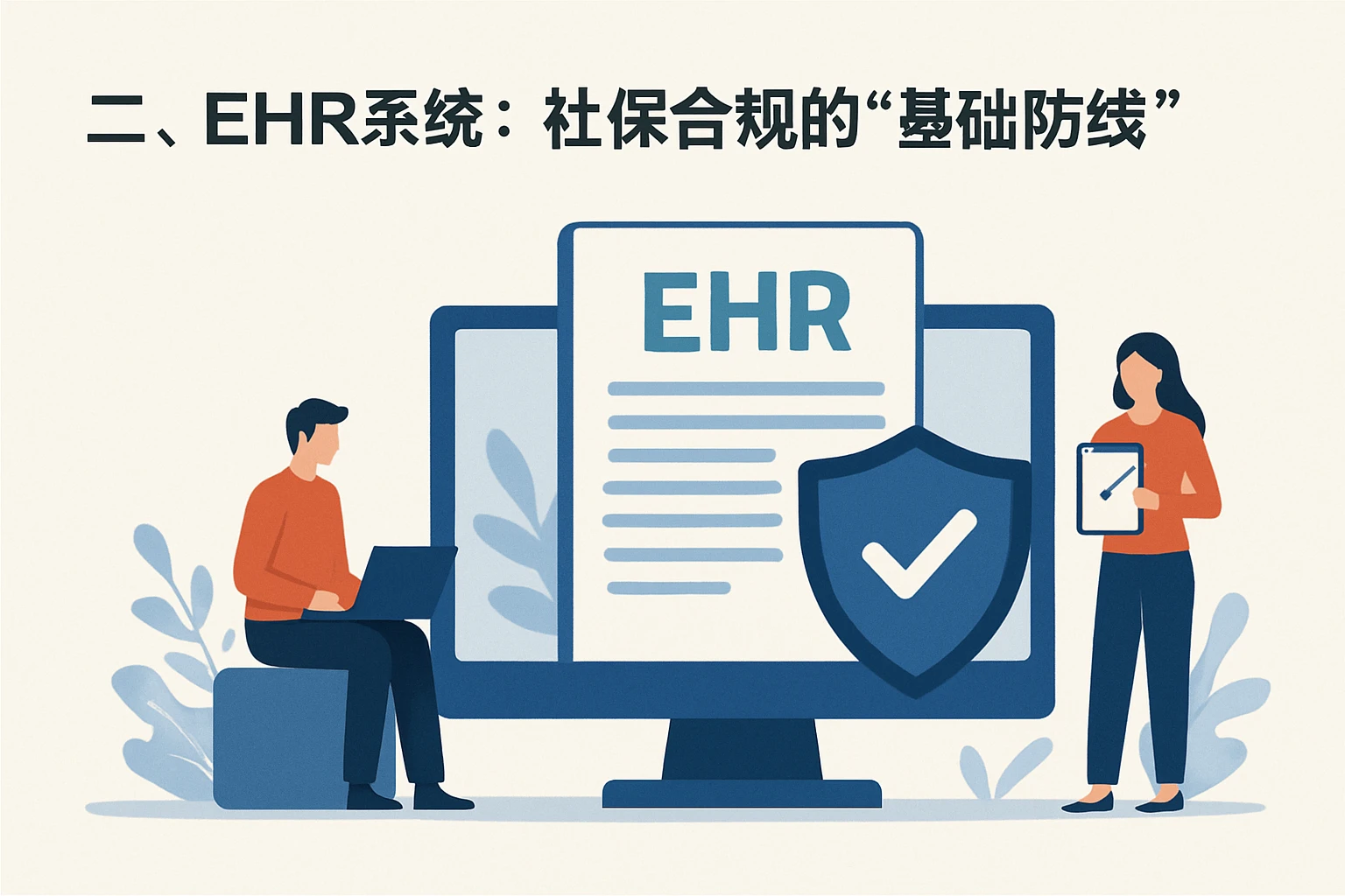 二、EHR系统：社保合规的“基础防线”