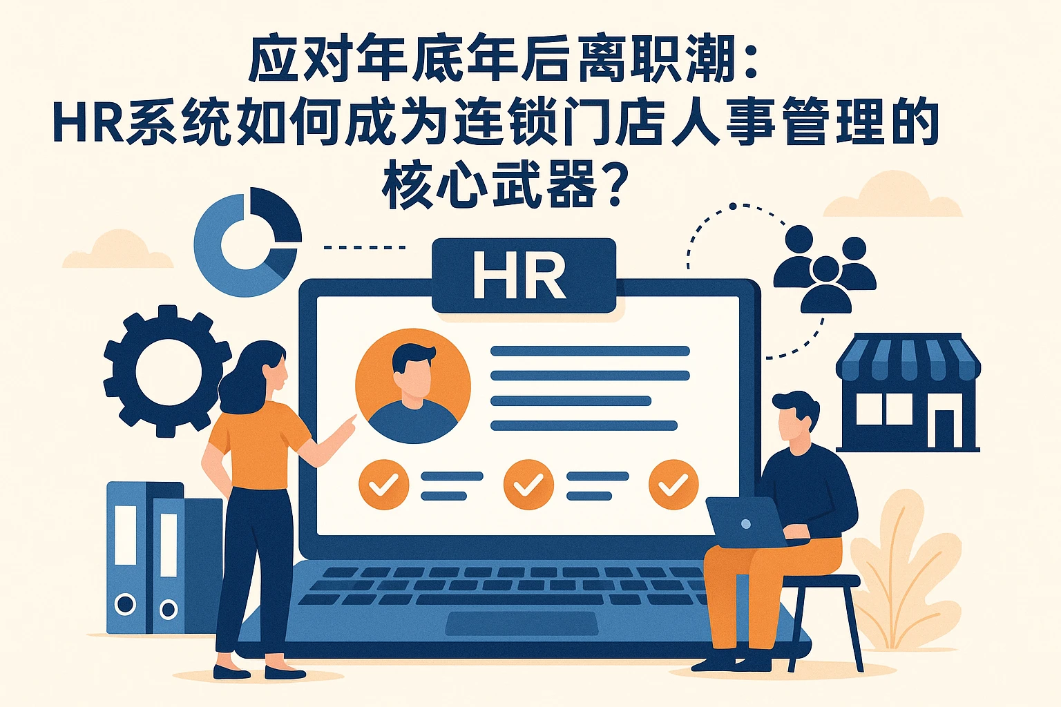 应对年底年后离职潮：HR系统如何成为连锁门店人事管理的核心武器？
