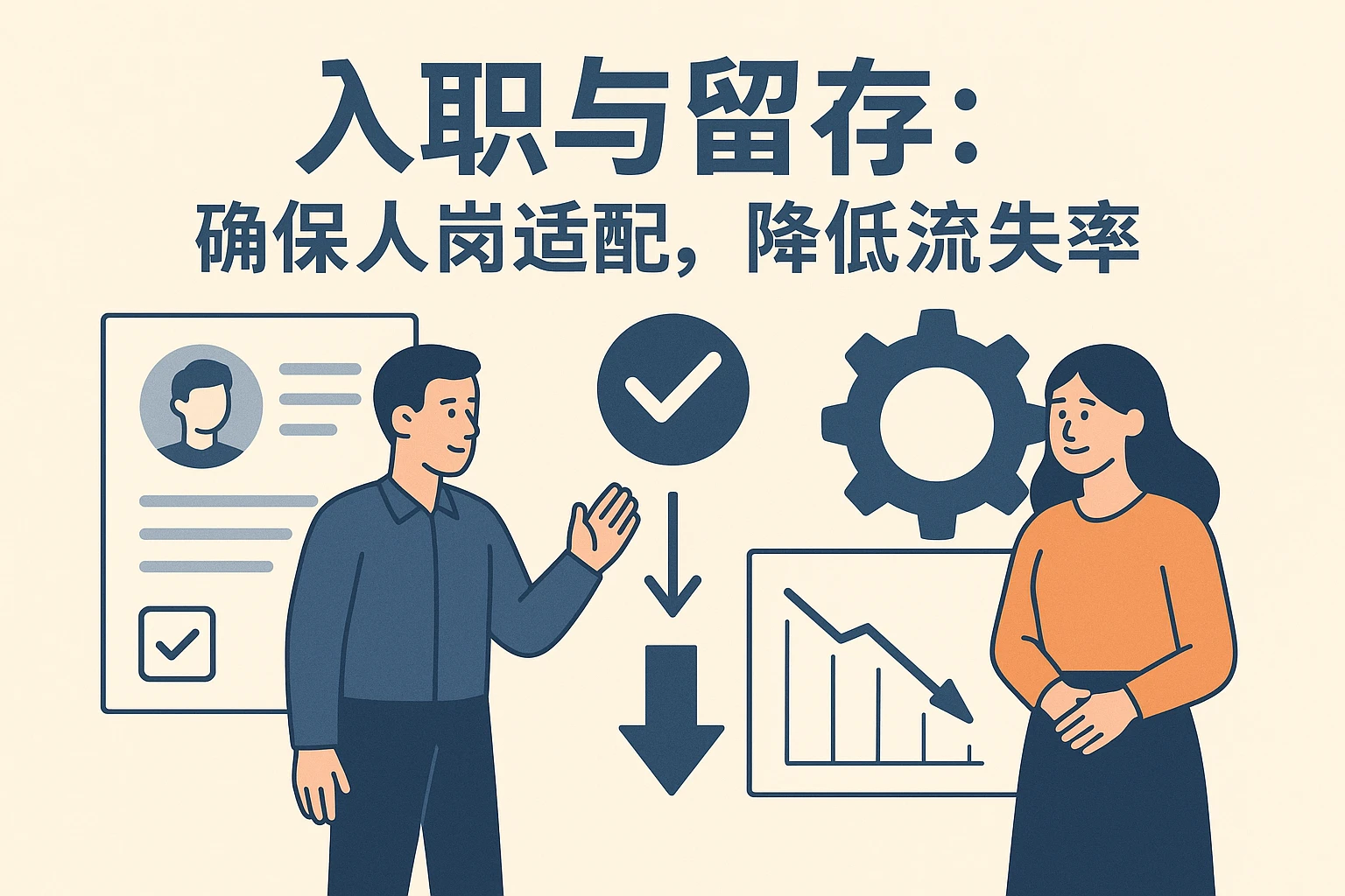入职与留存：确保人岗适配，降低流失率