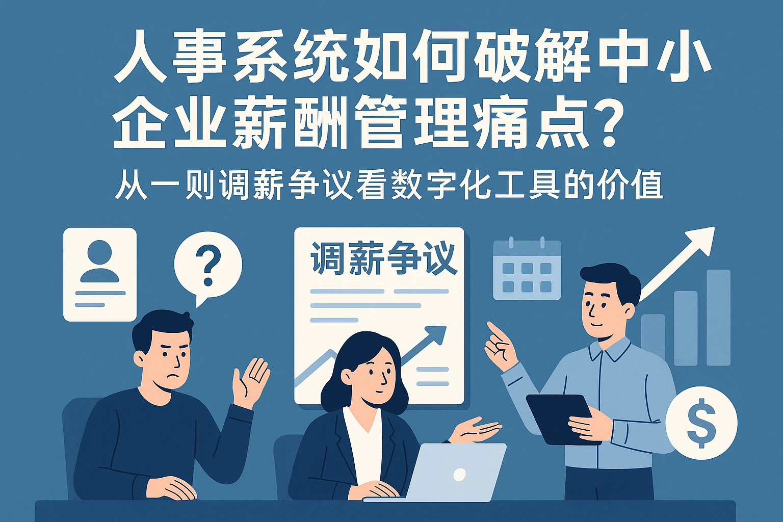 人事系统如何破解中小企业薪酬管理痛点？从一则调薪争议看数字化工具的价值