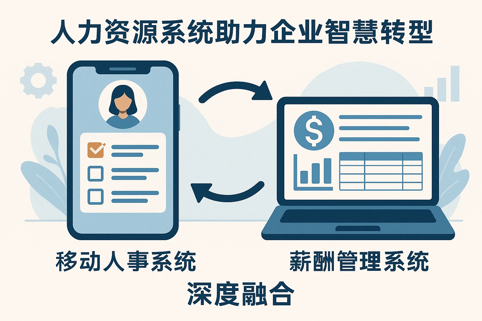 人力资源系统助力企业智慧转型：移动人事系统与薪酬管理系统的深度融合