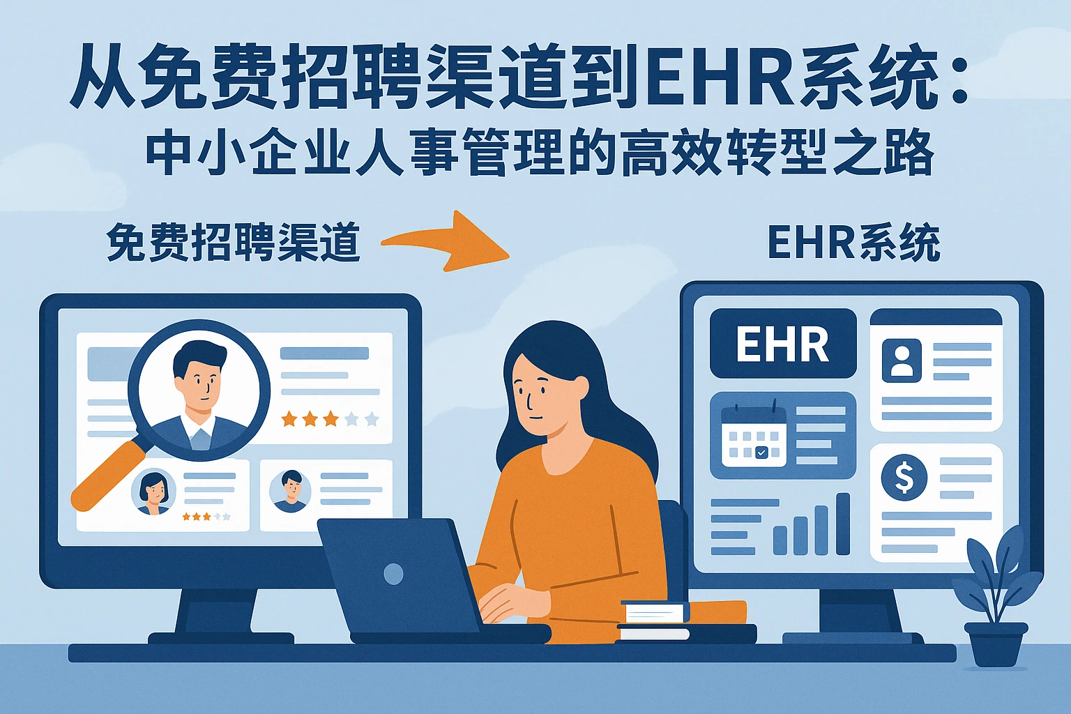 从免费招聘渠道到ehr系统：中小企业人事管理的高效转型之路