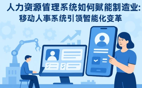 人力资源管理系统如何赋能制造业：移动人事系统引领智能化变革