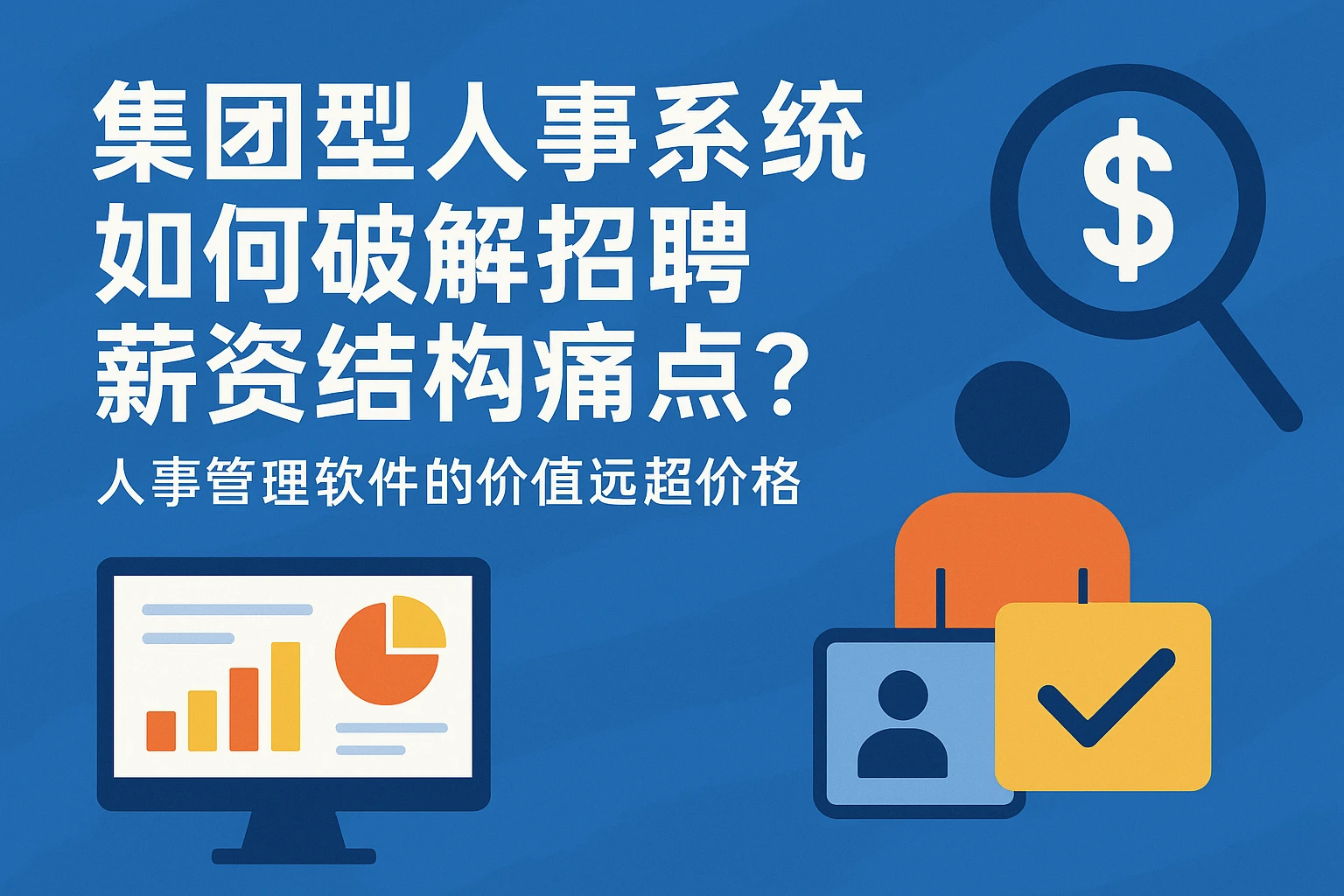 集团型人事系统如何破解招聘薪资结构痛点？人事管理软件的价值远超价格