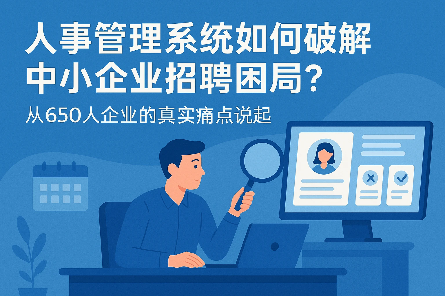 人事管理系统如何破解中小企业招聘困局？从650人企业的真实痛点说起