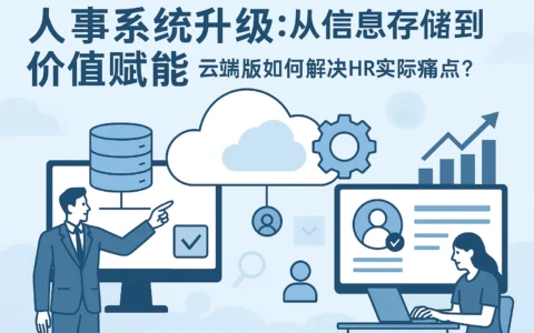 人事系统升级：从信息存储到价值赋能，云端版如何解决HR实际痛点？