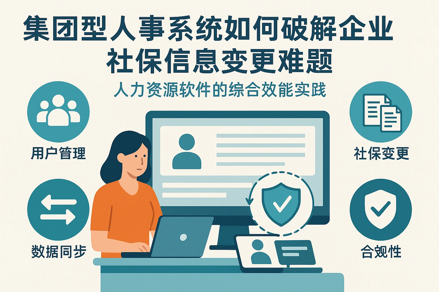 集团型人事系统如何破解企业社保信息变更难题——人力资源软件的综合效能实践