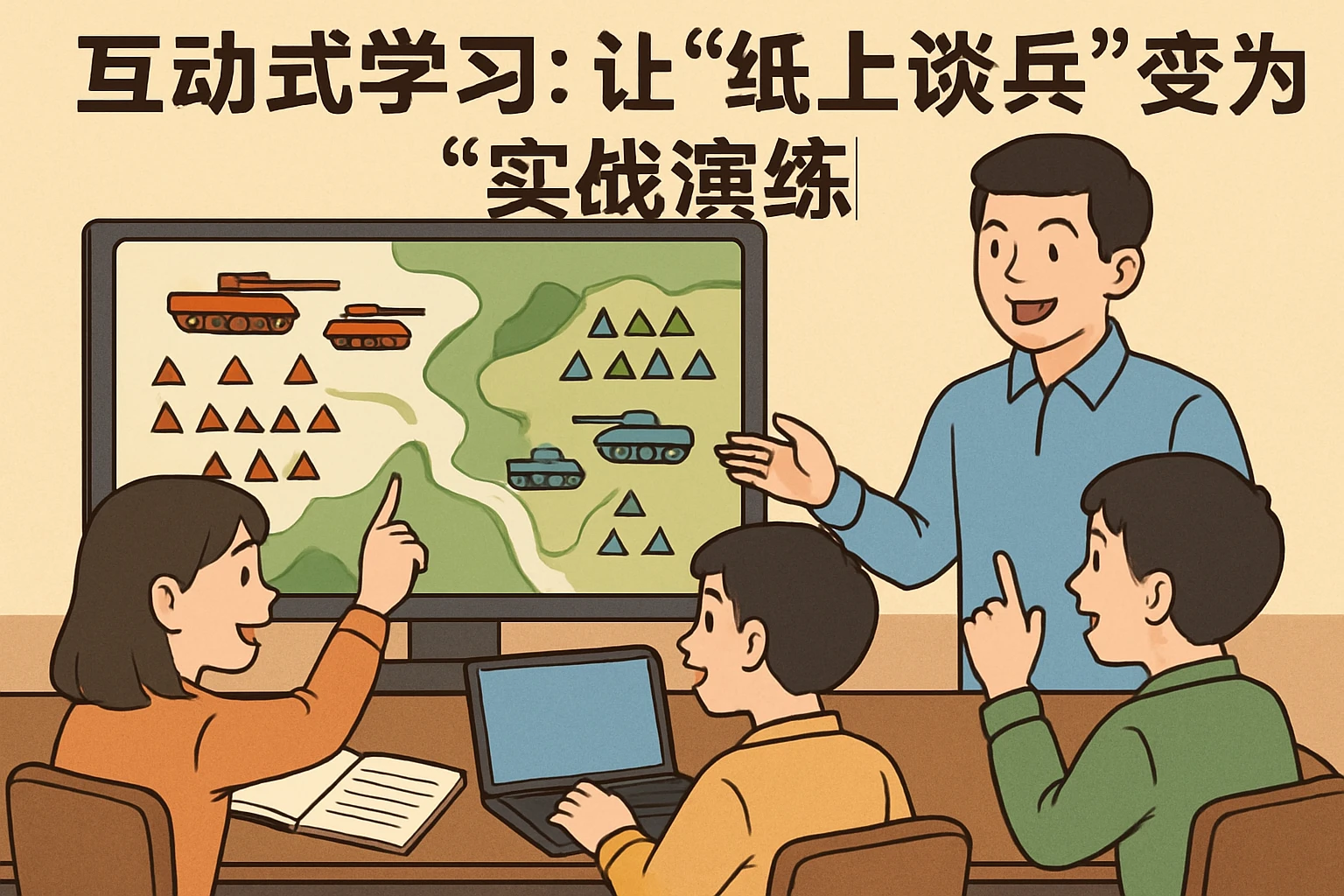 2. 互动式学习：让“纸上谈兵”变为“实战演练”