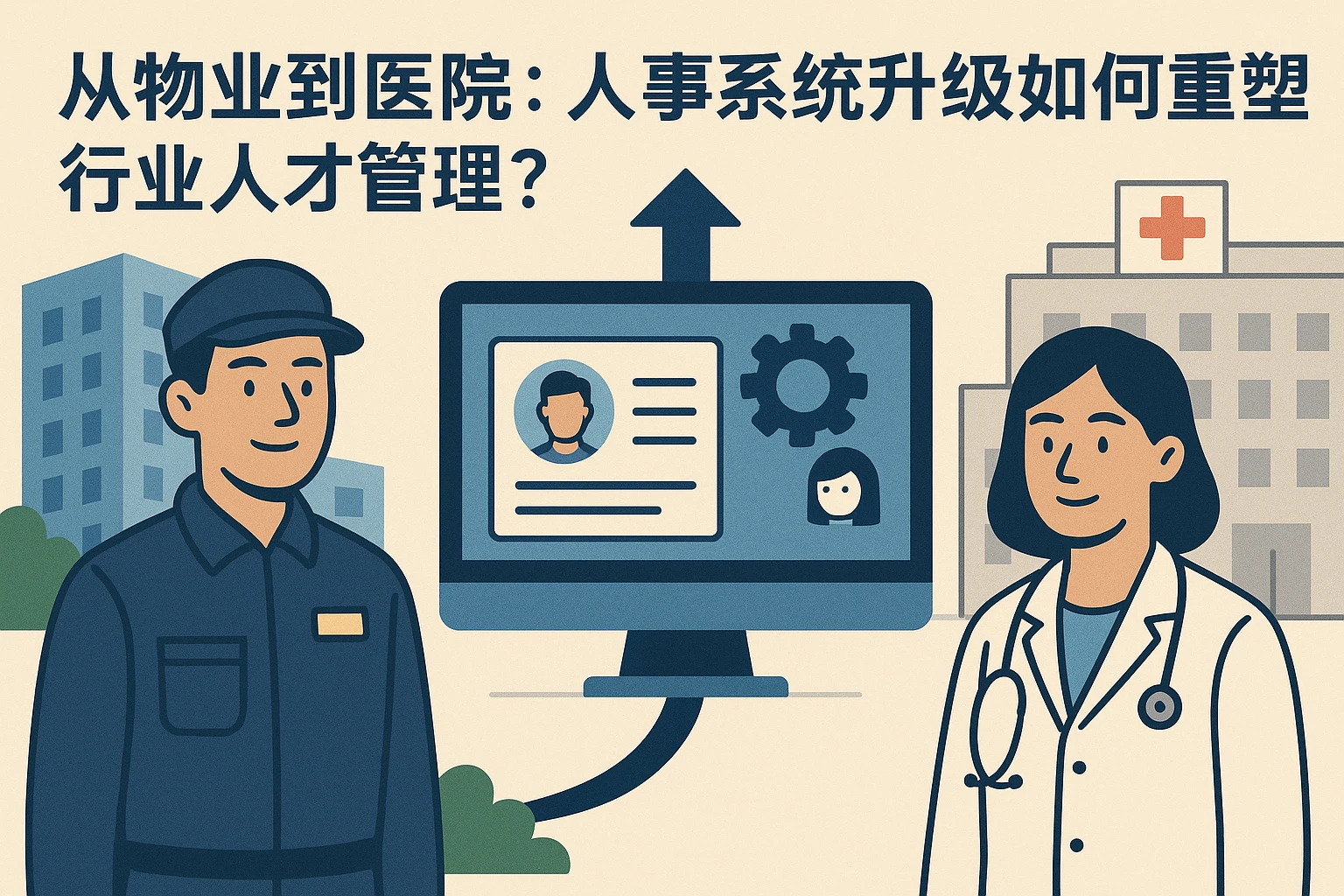 从物业到医院：人事系统升级如何重塑行业人才管理？