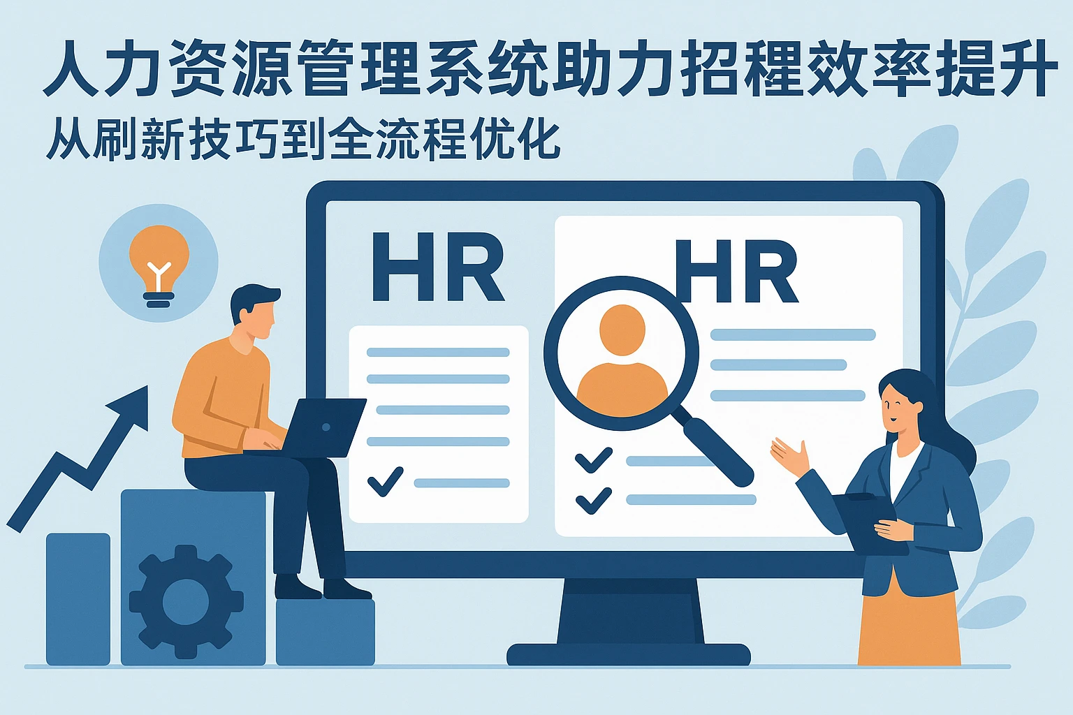 人力资源管理系统助力招聘效率提升：从刷新技巧到全流程优化