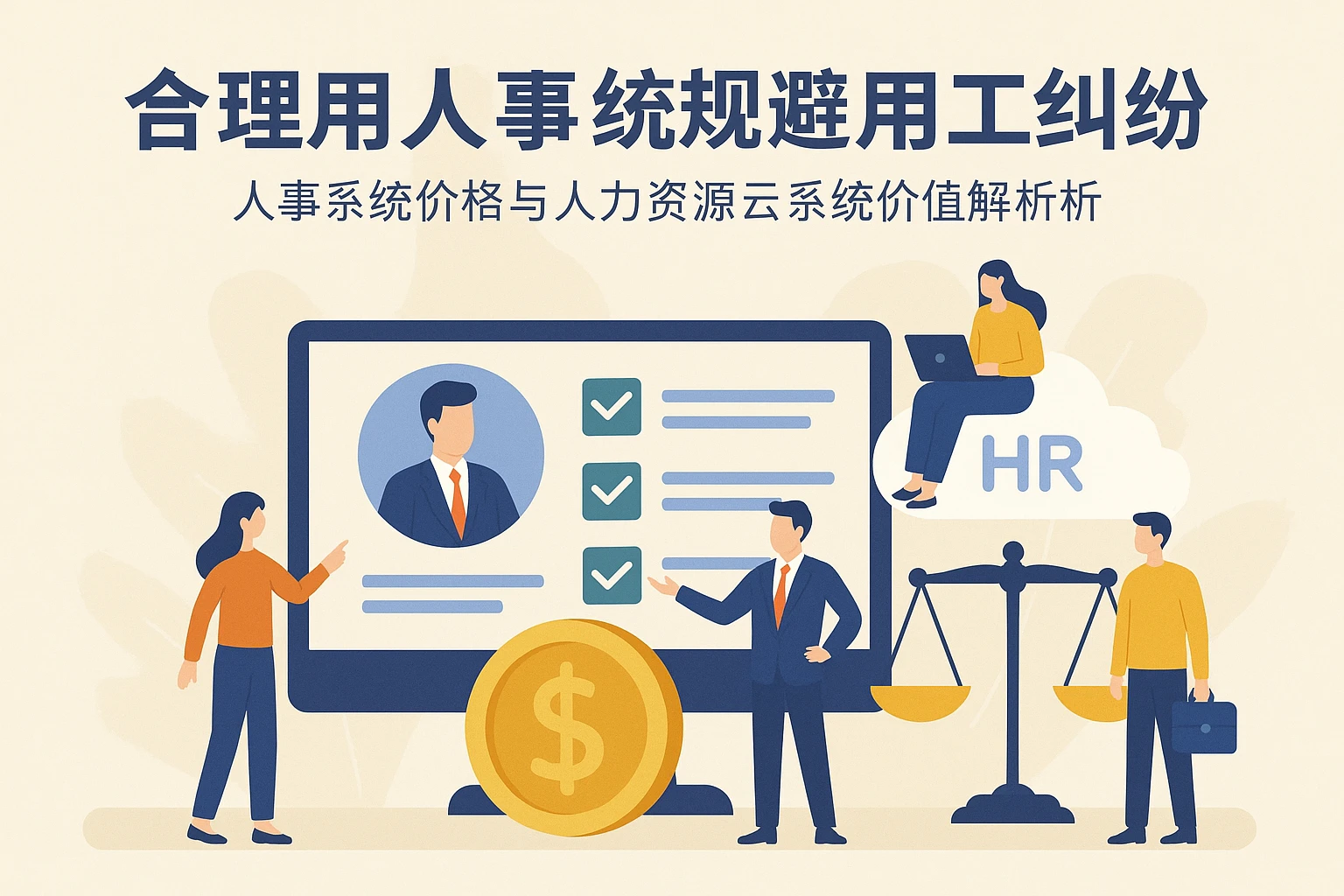 合理用人事系统规避用工纠纷——人事系统价格与人力资源云系统价值解析