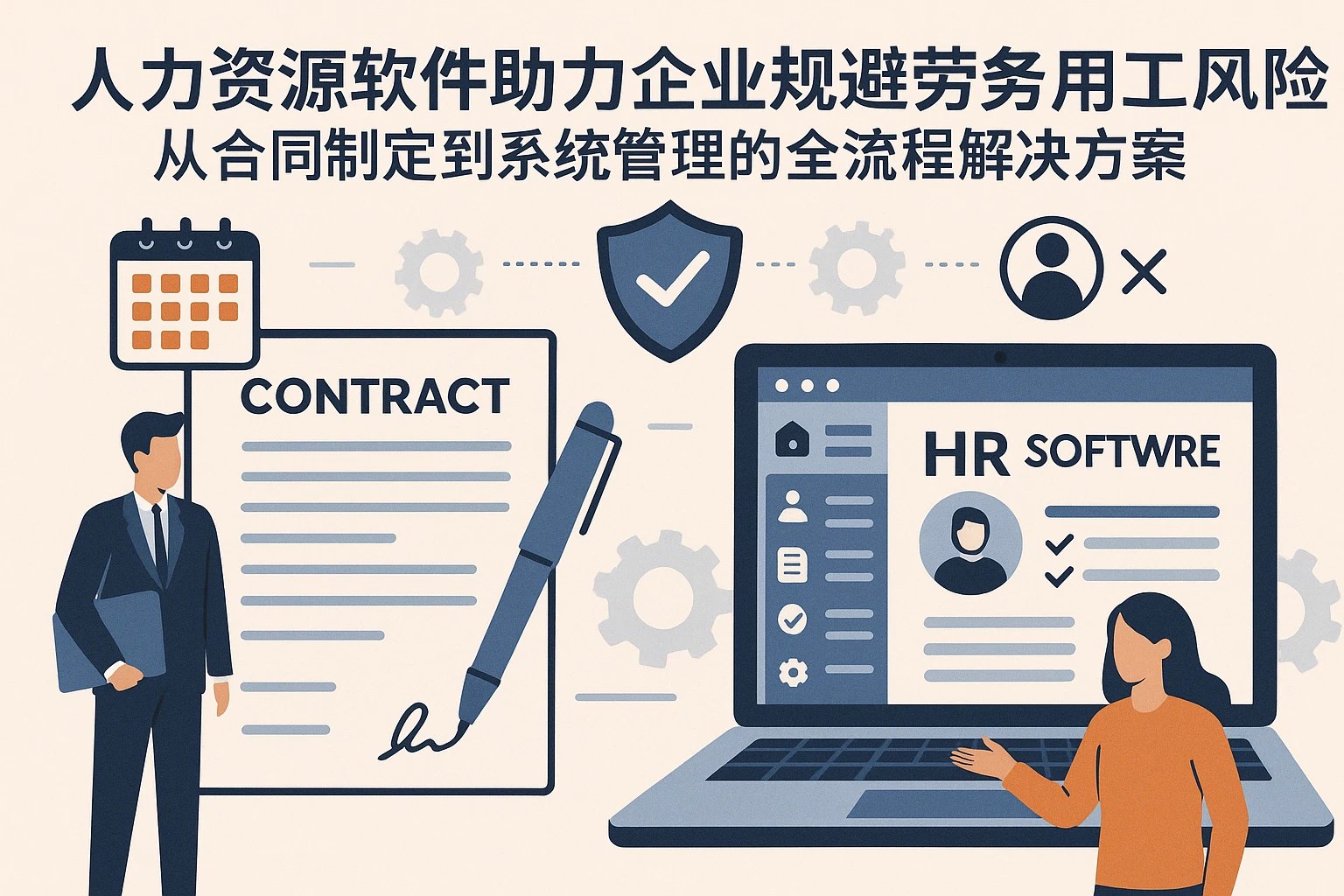 人力资源软件助力企业规避劳务用工风险：从合同制定到系统管理的全流程解决方案