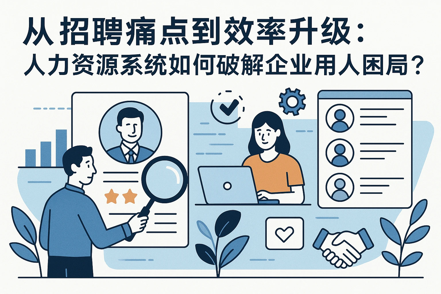 从招聘痛点到效率升级：人力资源系统如何破解企业用人困局？