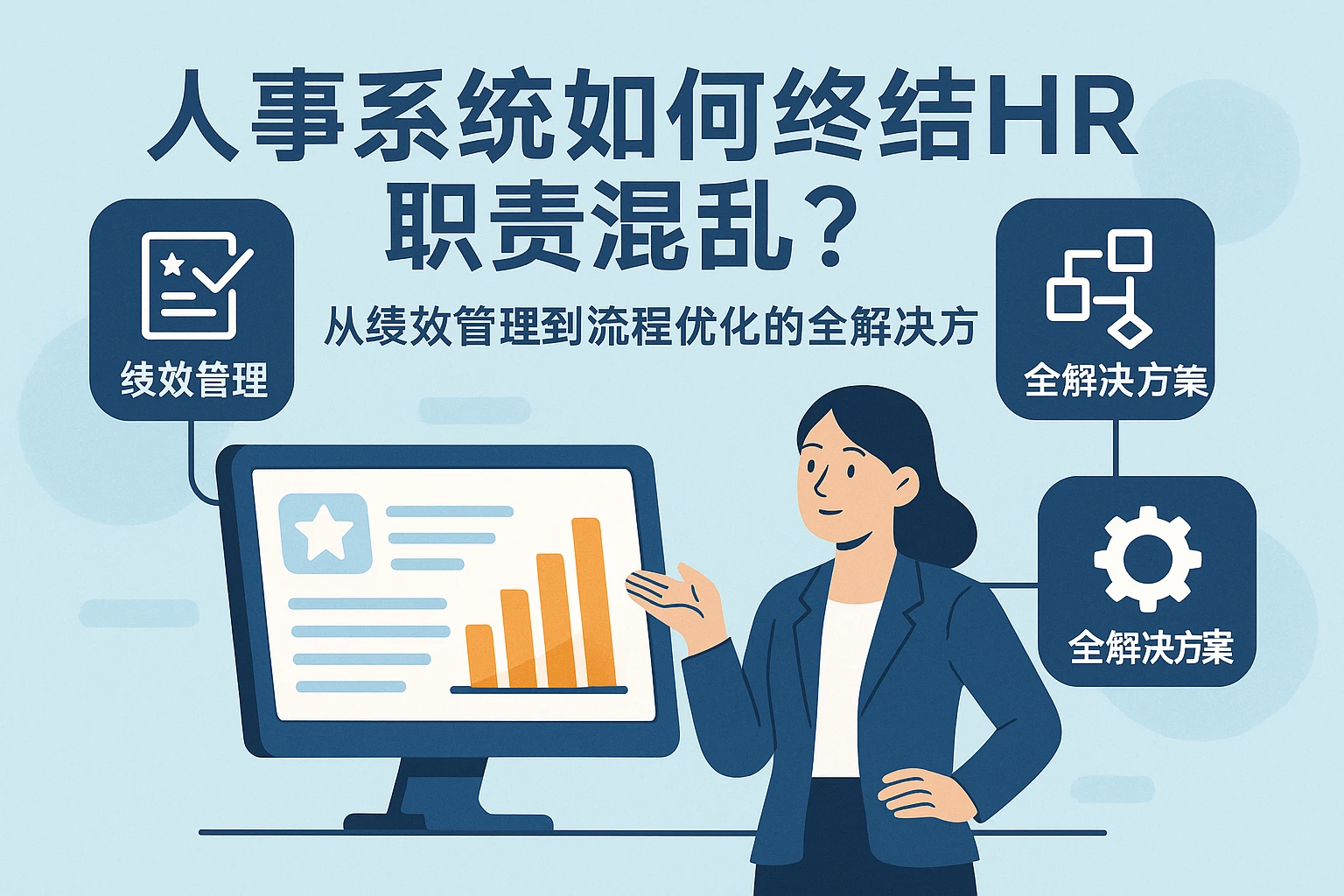人事系统如何终结HR职责混乱？从绩效管理到流程优化的全解决方案