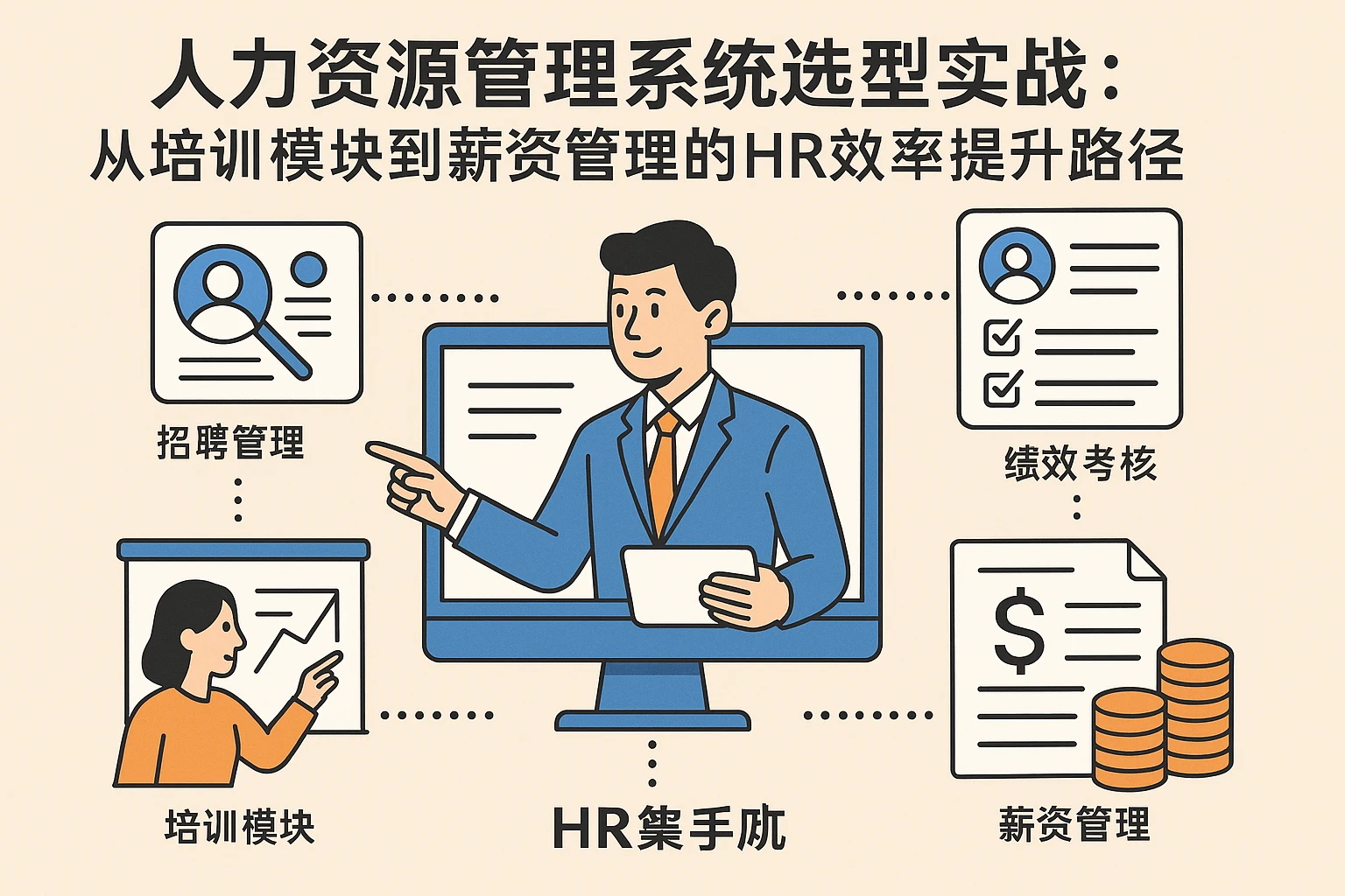 人力资源管理系统选型实战：从培训模块到薪资管理的HR效率提升路径